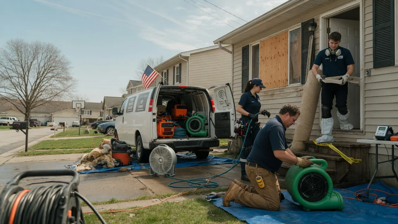 Water Damage Restoration in Doole, TX near me